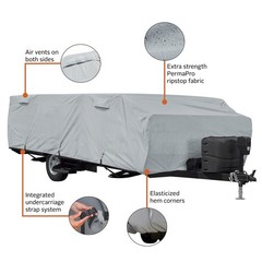 Classic Accessories Over Drive Permapro Folding Camping Trailer Cover Fits