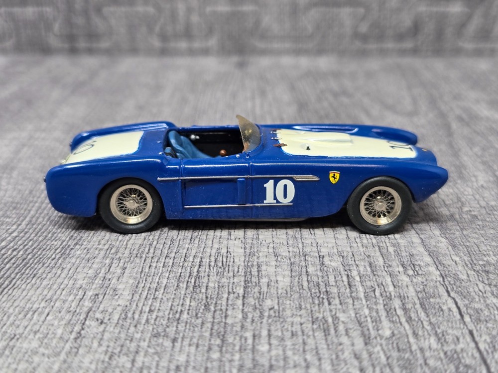 Vintage Tameo Ferrari 340 1952 Cabriolet Mexico Blue 1/43 Built Model