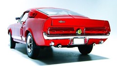 Ford Mustang Cobra GT12Race Car24Hot Rod1969Custom Built Metal Body 1:18 Model