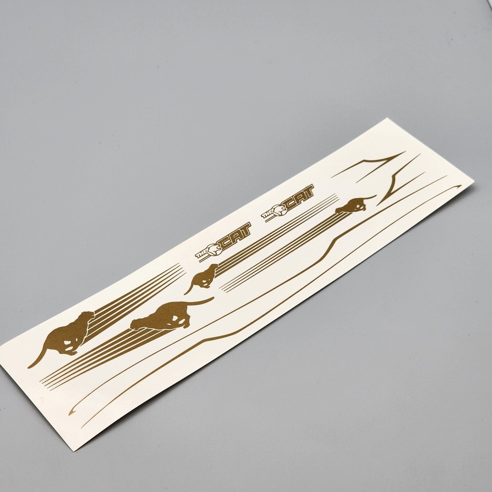 AMT/ERTL 1/25 Mercury Cougar 38206 Parts Kit Bash Decal Sheet The Cat