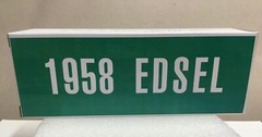 1958 Edsel Dealer Promo Model REPLICA BOX ONLY..NO CAR