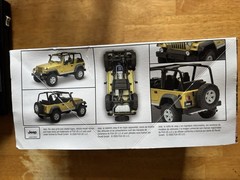 Revell 1:25 Jeep Wrangler Rubicon Kit #85-4501 Open Box Read Description