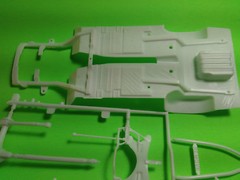 70 1970 Dodge Challenger T/A 1/24 Frame Axle Rear End Chassis Floor Pan Exhaust