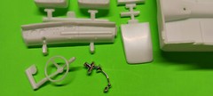 Revell 1/24 1969 Dodge Super Bee 440 Six Pack Interior Tub Bucket Seat Dash Part
