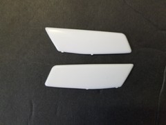 1949 Mercury Custom CRUISER FENDER SKIRTS for Revell 1:25 Model Kit 49 BUBBLE