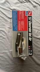 AMT Ertl 1:25 ’57 Chevrolet Bel Air Model Kit Unassembled Skill Level 2 10+