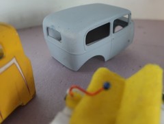 Model Truck and Car Junkyard Lot vintage Ford rat rod 1/25 used parts as shown