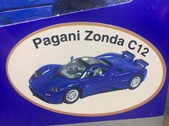 SEALED METAL MODEL KIT MOTORMAX PAGANI ZONDA C12 #75120 SCALE 1:24