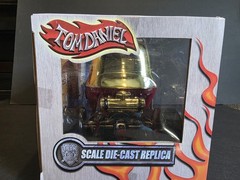 Tom Daniel Collector’s Limited Edition Red Baron 1/18 Gold Trim RARE!