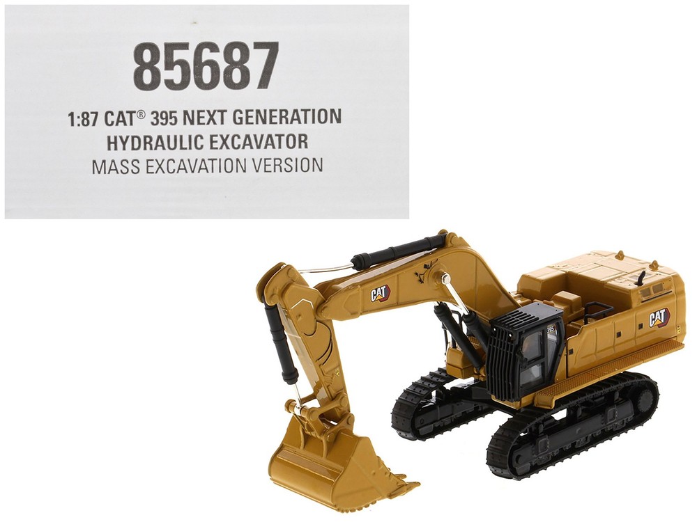 Diecast Masters 85687 1/87 CAT Caterpillar 395 Next-Generation
