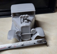 1/24 scale resin 3d printed 1934 Ford Blown Streetrod body model slot car