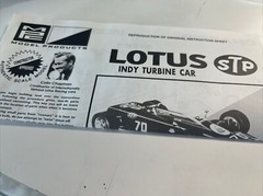 1995 Release AMT ERTL MPC Reissue Lotus INDY Turbine Car Model Kit #6025 Unbuilt