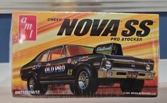 AMT 1972 Chevy Nova SS Pro Stock Kit AMT1142M/12 New Old Stock ~ Factory Sealed