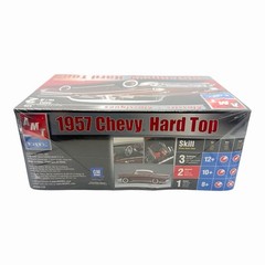 1957 Chevy Hard Top, 1:25 Scale Model. New, Still In Plastic. Skill Level 2