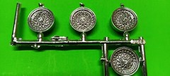 AMT ’72 Chevy Pickup Truck Fleetside 1/25 Bbs Wire Wheel Rim Chrome