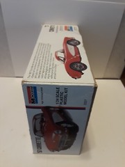 Monogram 1957 Corvette Molded in Red Kit # 2227 Open Box