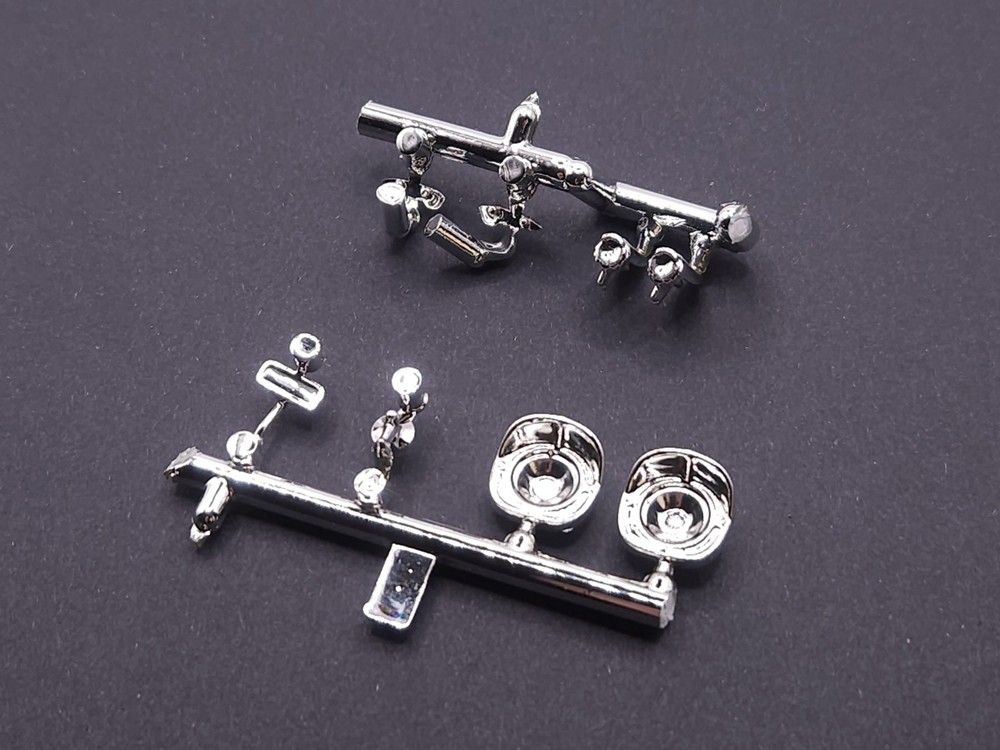 AMT 1957 Chevrolet Bel Air 1:25 Model #8315 – PARTS – CHROME PARTS