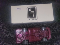 1995 AMT / ERTL Chevrolet CORVETTE ZR-1 Dealer PROMO Car Dk Purple Metallic 1:25
