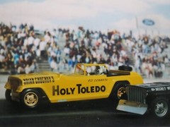 Holy Toledo 1/25th Funnycar Resin Body & Decal from Fremont Racing