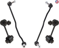 TRQ Sway Bar Stabilizer Link Set Front & Rear Compatible with 2015-2019