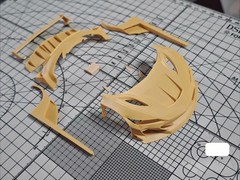 Resin 3D Printed 1/24-1/25th Honda NSX New LB Wide Body Kit Unpainted Model Toys