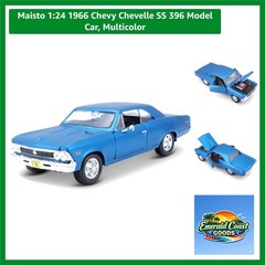 1966 Chevy Chevelle SS 396 Model Car – Detailed Die-Cast Scale Replica for Kids