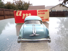 1953 PONTIAC Chieftain AMT Dealer Promo Car “STARDUST BLUE” w/ ORIGINAL BOX