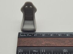 1/24, 1/25 scale racing and drifting car seats (set of 2)