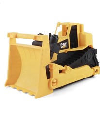 Cat Construction Fleet 10” Bulldozer Toy – Heavy‑Duty Plastic, Working Blade…