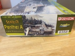 Dragon 1/35, Sd.Kfz.171 Panther A Late Production Premium NEW/OPEN BOX