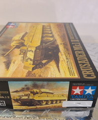 Tamiya Crusader Mk.I/II British Cruiser Tank 1/48 Item 32541 Sealed Contents