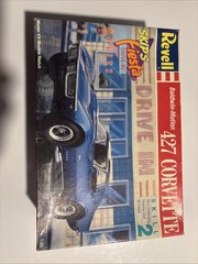 VINTAGE REVELL BALDWIN MOTION 427 CORVETTE SKIPS FIESTA DRIVE-IN #7427 NEW