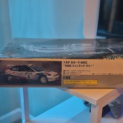 Hasegawa Toyota Corolla WRC 1999 Finland Rally 1:24 Model Kit Sealed never open