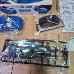 Fujimi 1/32 scale Toyota Cavalier motorized product kit made in Japan.