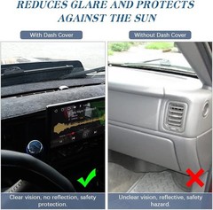 Car Carpet Dashboard Cover,Dash Cover Mat Compatible with Toyo ta Camry 2007 …