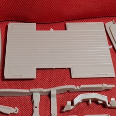 Body Shell & Frame 1968 Mercury Pickup 1:25 Scale Model Car Part Moebius
