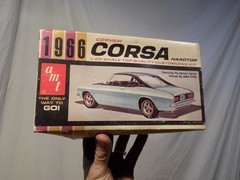 AMT 1966 CHEVROLET CORVAIR CORSA VINTAGE ANNUAL MODEL CAR SMP MPC CHEVY HARDTOP