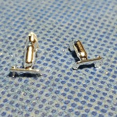 🌟 Door Handles For 1968 Charger 1:25 Scale 1000s Model Car Parts 4 Sale Revell