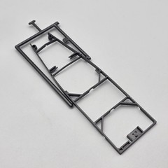 Monogram 1/24 Black Widow Hot Rod Parts Kitbash Frame