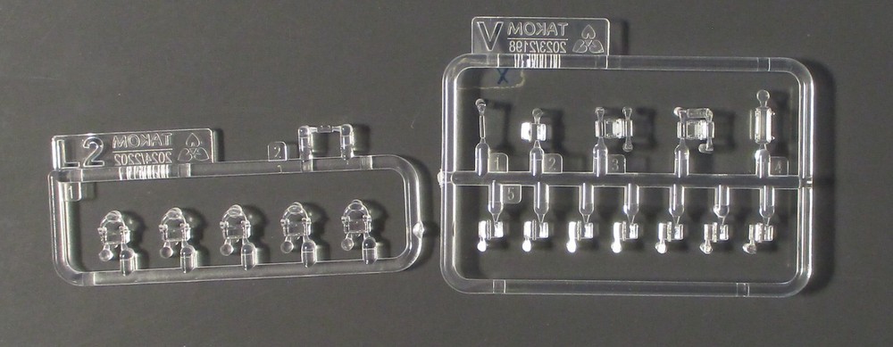 Takom 1/35th Scale Tiger I Early – Clear Parts from Kit No. 2202