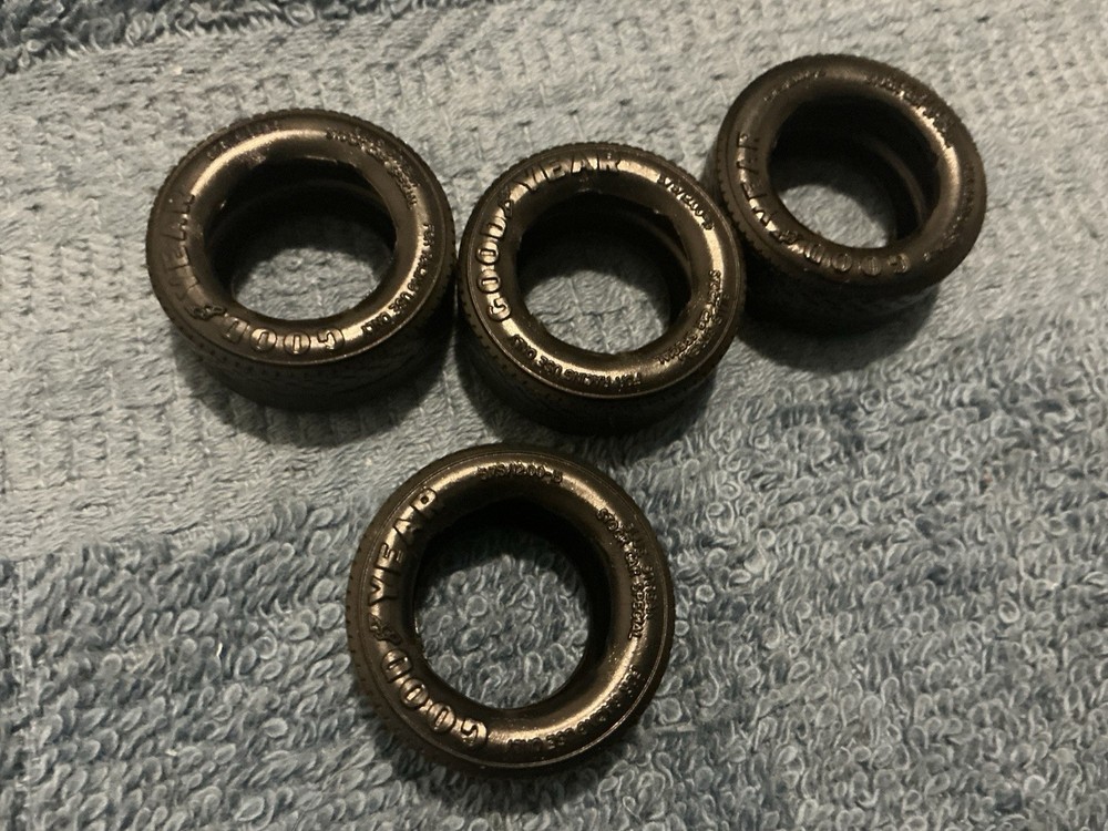 1 25 scale model parts 66 Ford Galaxie 500 Goodyear Tire Set Only
