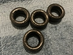1 25 scale model parts 66 Ford Galaxie 500 Goodyear Tire Set Only