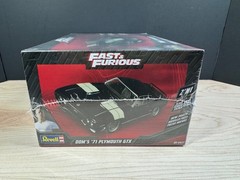 REVELL – FAST & FURIOUS DOM’S ’71 PLYMOUTH GTX 1:24 SCALE KIT #4477 – SEALED NIB