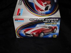 Monogram Shelby Cobra 427 S/C Model Kit Dream Rides 1:24 Scale