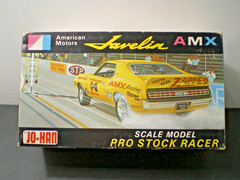 JO-HAN American Motors Javelin AMX Pro Stock Racer 1/25 scale model kit GC-1600