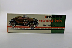 Vintage Hubley Model A Roadster Model Kit #4850