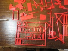 Original IMC Little Red Wagon Dodge Pickup 1/25