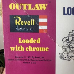 🏆Revell Ed “Big Daddy” Roth’s 🔥Outlaw🔥 1/25 Model Authentic Kit Open Box