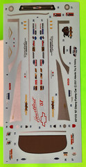 Decal Sheet Mongoose Tom McEwen Drag Race 57 Chevy Bel Air 1/24 Funny Car
