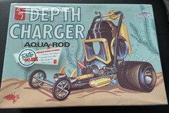 vintage 2009 AMT 618 Depth Charger Aqua-Rod Model 1/25 Scale SEALED